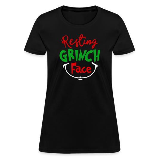 âResting Grinch Faceâ-Women's T-Shirt